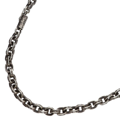 Chrome Hearts 925 Silver Paper Chain Necklace Size 24 Inch