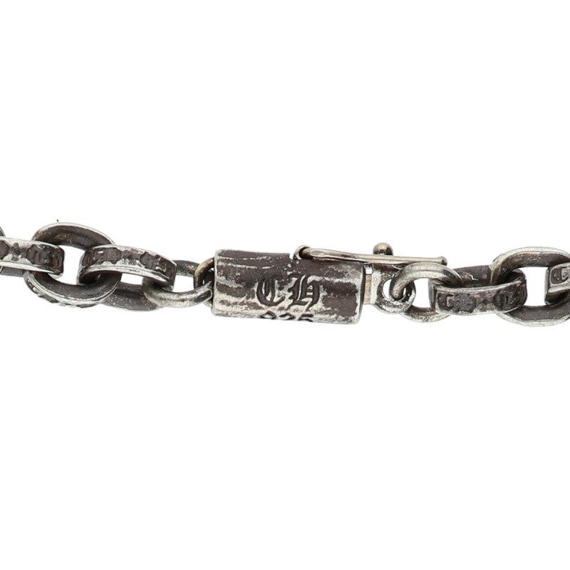 Chrome Hearts 925 Silver Paper Chain Necklace Size 24 Inch