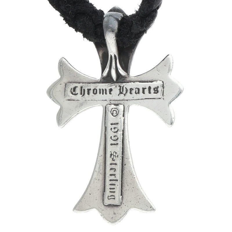 Chrome Hearts Small CH Cross Bolo Tip Silver Necklace Multi
