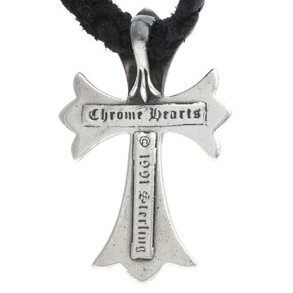 Chrome Hearts Small CH Cross Bolo Tip Silver Necklace Multi