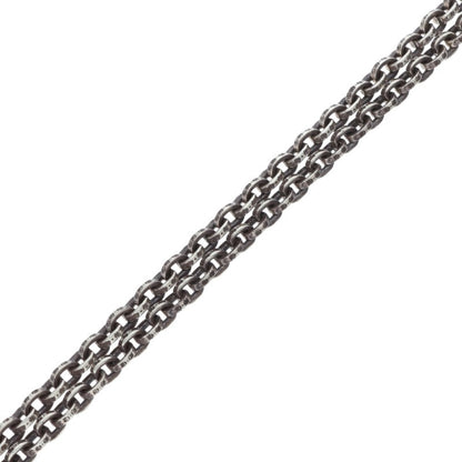 Chrome Hearts Paper Chain Necklace 14K Silver Size 20 Inch