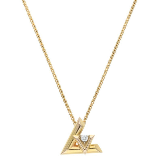 LOUISVUITTON K18YG Volte One Diamond Necklace