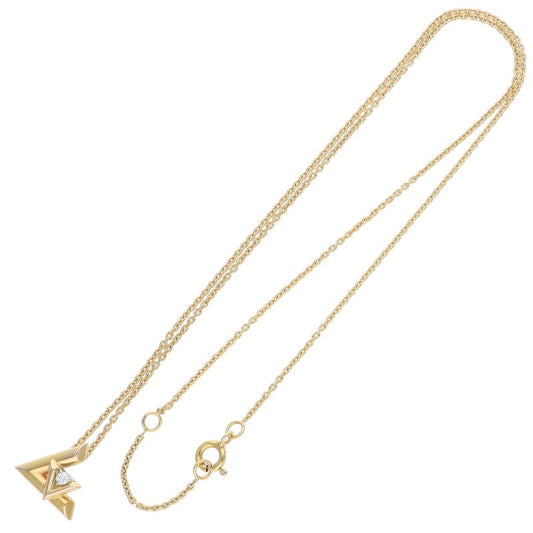 LOUISVUITTON K18YG Volte One Diamond Necklace