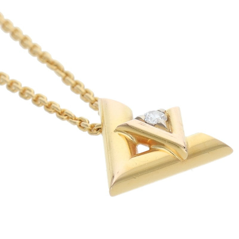 LOUISVUITTON K18YG Volte One Diamond Necklace