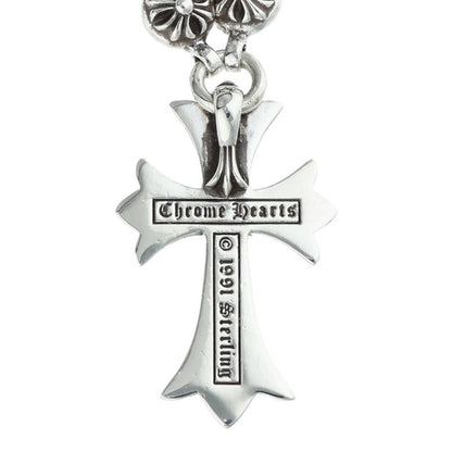 Chrome Hearts #1 Cross Ball Small CH Cross Necklace 925