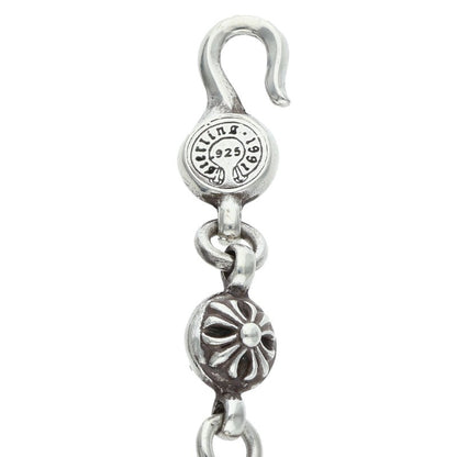 Chrome Hearts #1 Cross Ball Small CH Cross Necklace 925