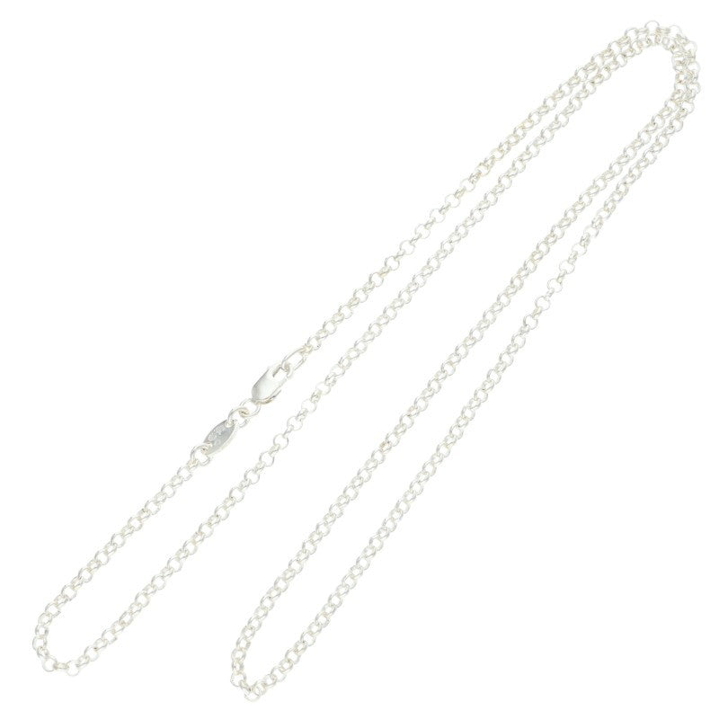 Chrome Hearts Roll Chain 925 Silver Necklace Size 20 Inch