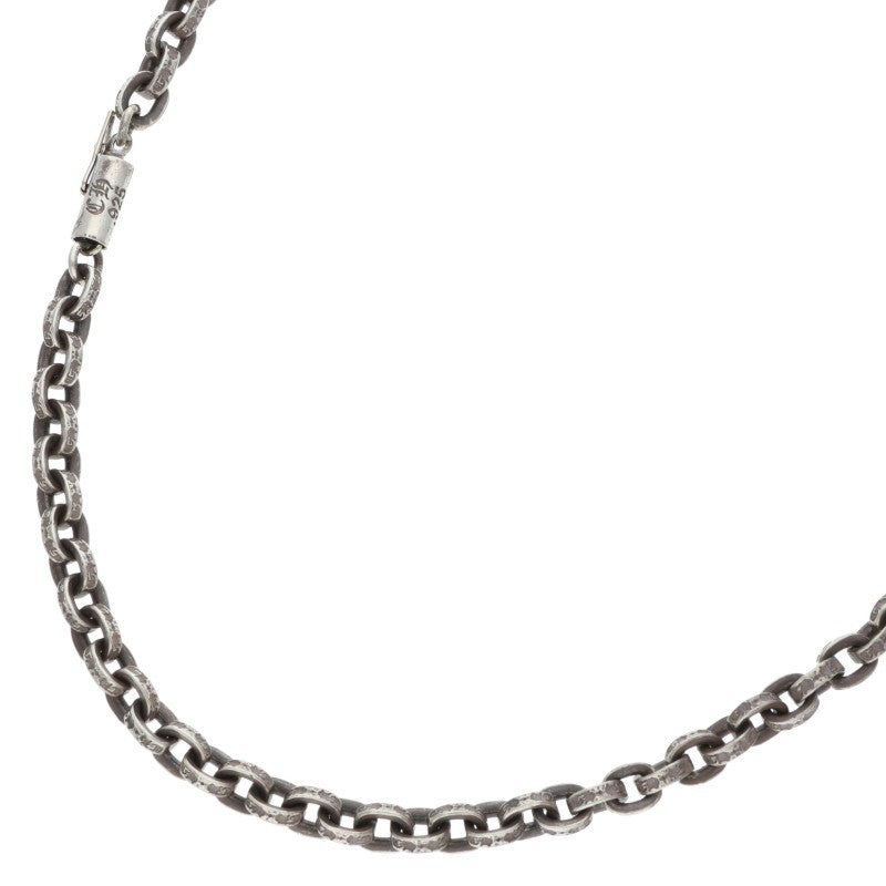 Chrome Hearts PAPER CHAIN Silver Necklace Size 20 Inch
