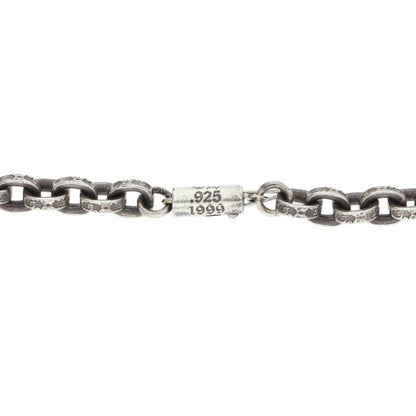 Chrome Hearts PAPER CHAIN Silver Necklace Size 20 Inch