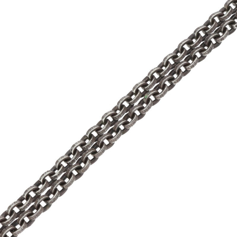 Chrome Hearts PAPER CHAIN Silver Necklace Size 20 Inch