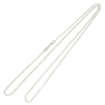 Chrome Hearts Silver Roll Chain Necklace Size 24 Inch