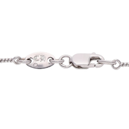 Chrome Hearts 18KWG Twist Chain Necklace Size 18 Inch