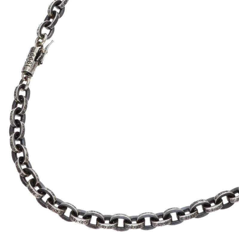 Chrome Hearts PAPER CHAIN Silver Necklace Size 30 Inch