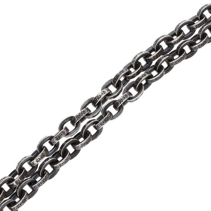 Chrome Hearts PAPER CHAIN Silver Necklace Size 30 Inch