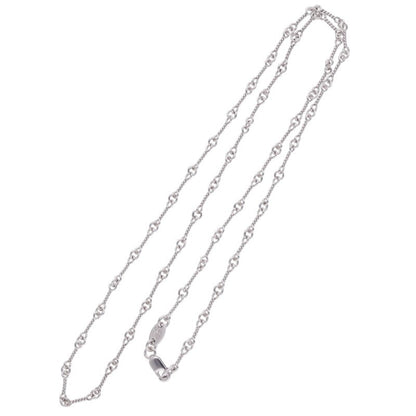 Chrome Hearts 18K WG Twist Chain Necklace Size 20 Inch