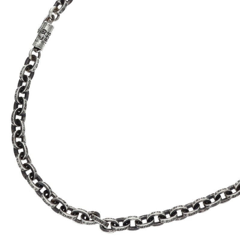 Chrome Hearts PAPER CHAIN Silver Necklace Size 24 Inch