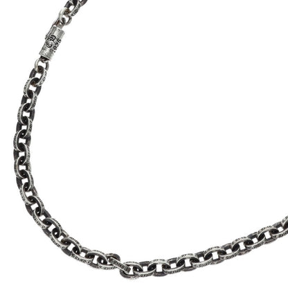 Chrome Hearts PAPER CHAIN Silver Necklace Size 24 Inch