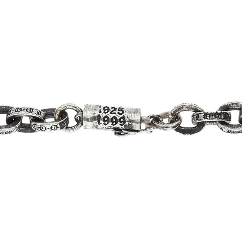 Chrome Hearts PAPER CHAIN Silver Necklace Size 24 Inch