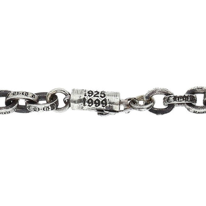 Chrome Hearts PAPER CHAIN Silver Necklace Size 24 Inch