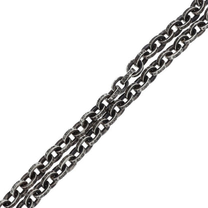 Chrome Hearts PAPER CHAIN Silver Necklace Size 24 Inch