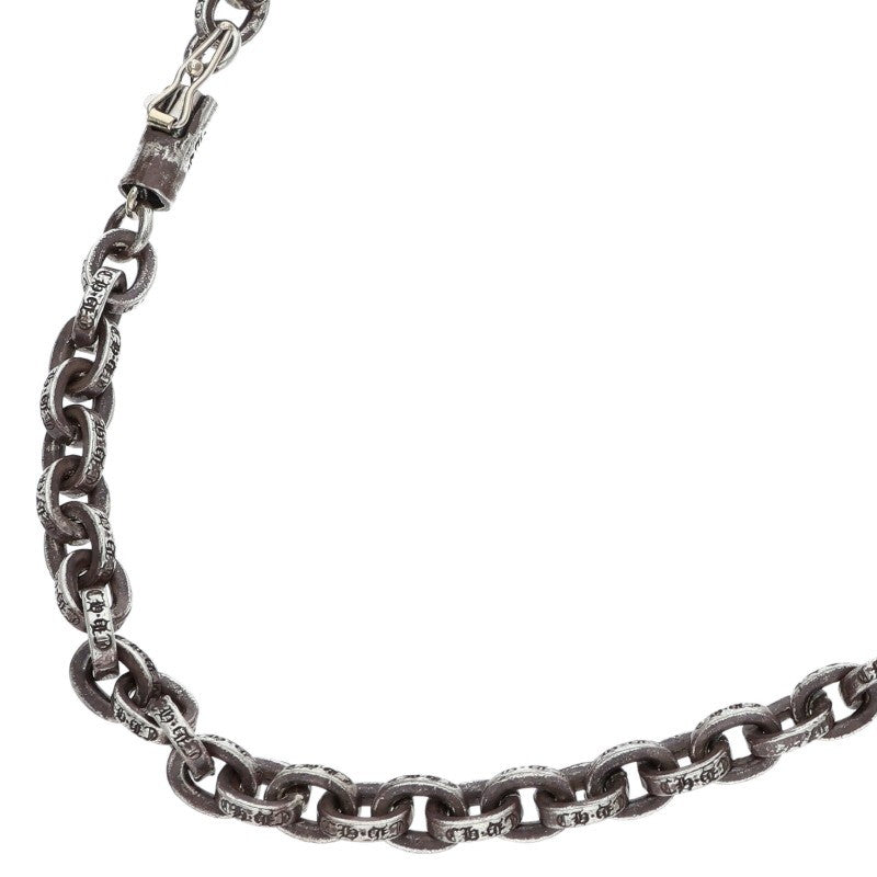 Chrome Hearts PAPER CHAIN 18 Silver Necklace Size 18 Inch