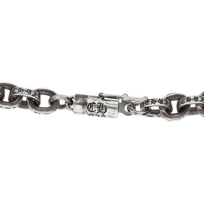 Chrome Hearts PAPER CHAIN 18 Silver Necklace Size 18 Inch