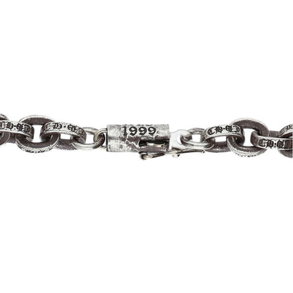 Chrome Hearts PAPER CHAIN 18 Silver Necklace Size 18 Inch