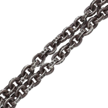 Chrome Hearts PAPER CHAIN 18 Silver Necklace Size 18 Inch