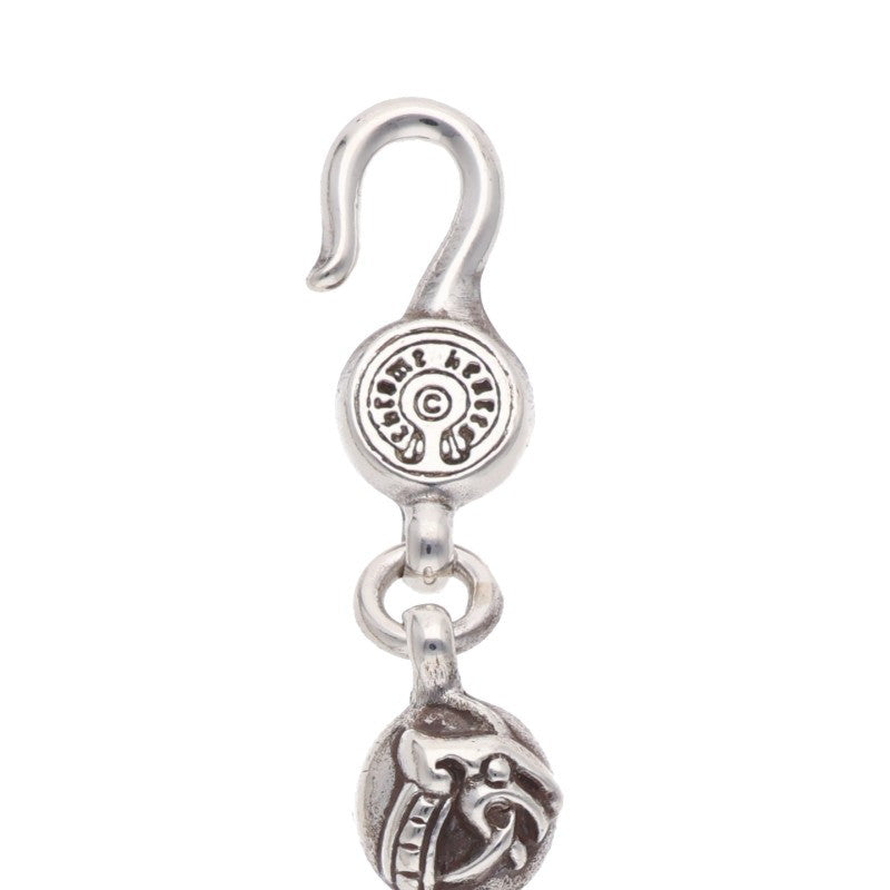 Chrome Hearts Silver Celtic Ball Chain Necklace Size 30 Inch