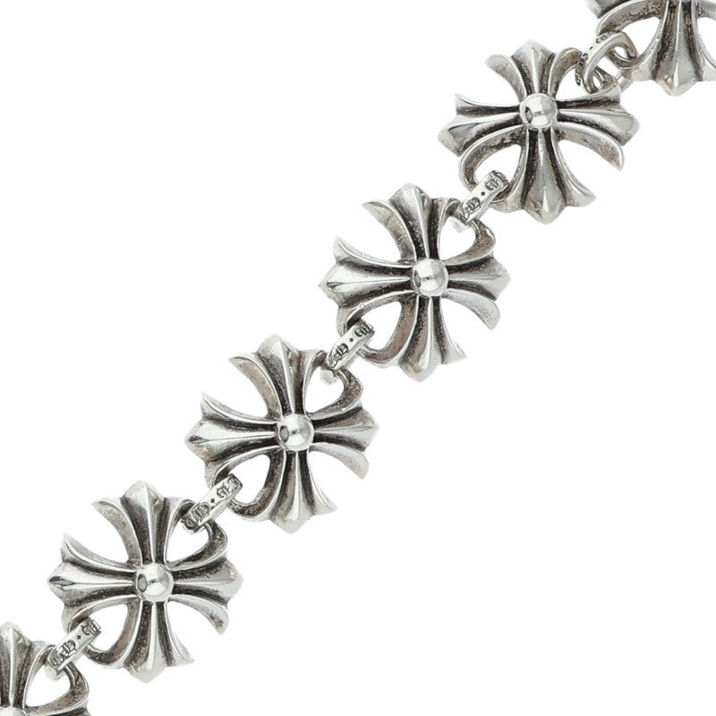 Chrome Hearts Cutout Plus Link Large Necklace Size 18 Inch