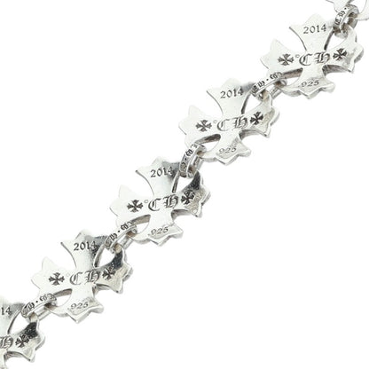 Chrome Hearts Cutout Plus Link Large Necklace Size 18 Inch