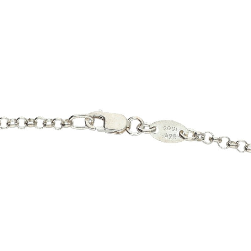 Chrome Hearts Silver Roll Chain Necklace Size 24 Inch