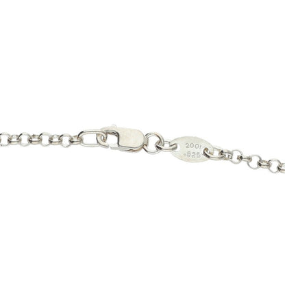 Chrome Hearts Silver Roll Chain Necklace Size 24 Inch