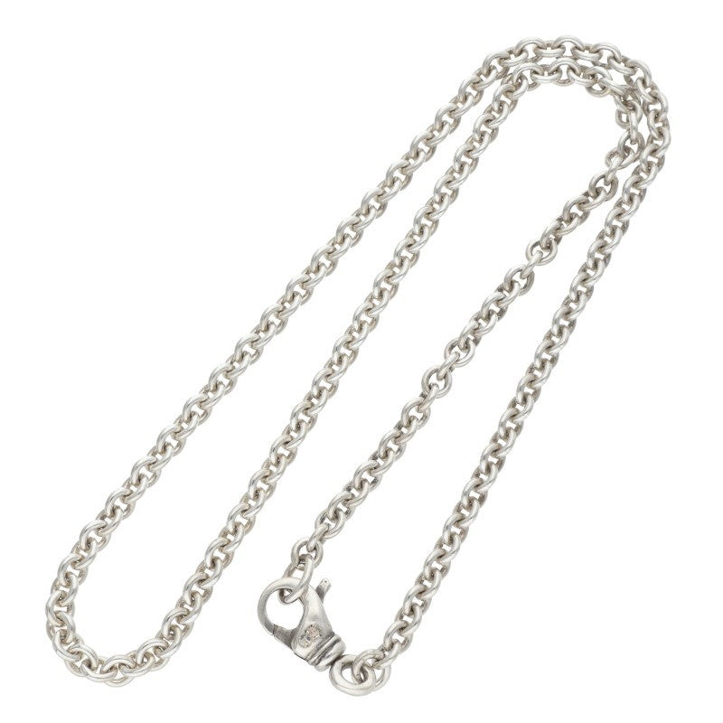Chrome Hearts NE Chain Necklace Silver Size 18 Inch