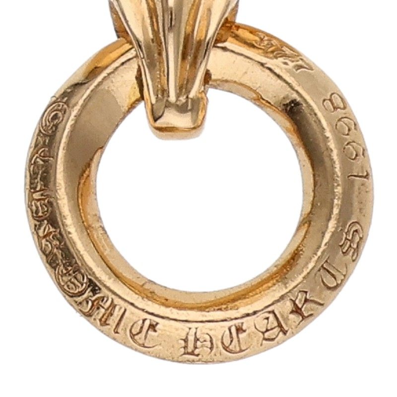Chrome Hearts 22K BS Fleur Pave Diamond Necklace