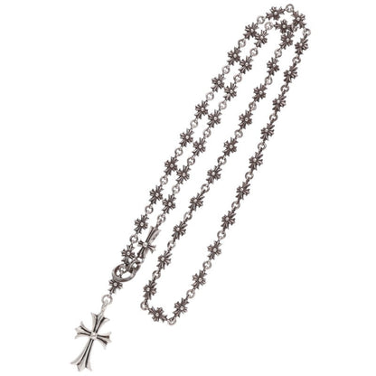 Chrome Hearts CHKE CHN TNYE W CH CRS Silver Necklace