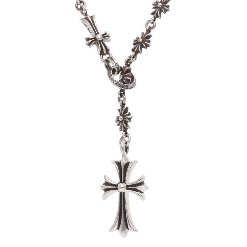 Chrome Hearts CHKE CHN TNYE W CH CRS Silver Necklace