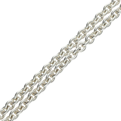 Chrome Hearts NE Chain Silver Necklace Size 18 Inch