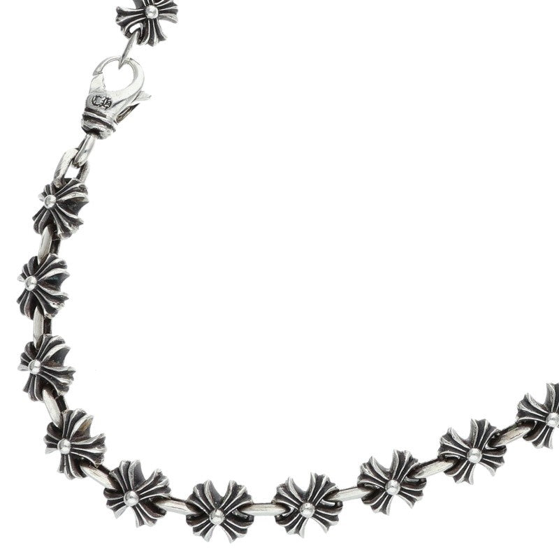 Chrome Hearts CH X LINK 925 Silver Necklace Size 24