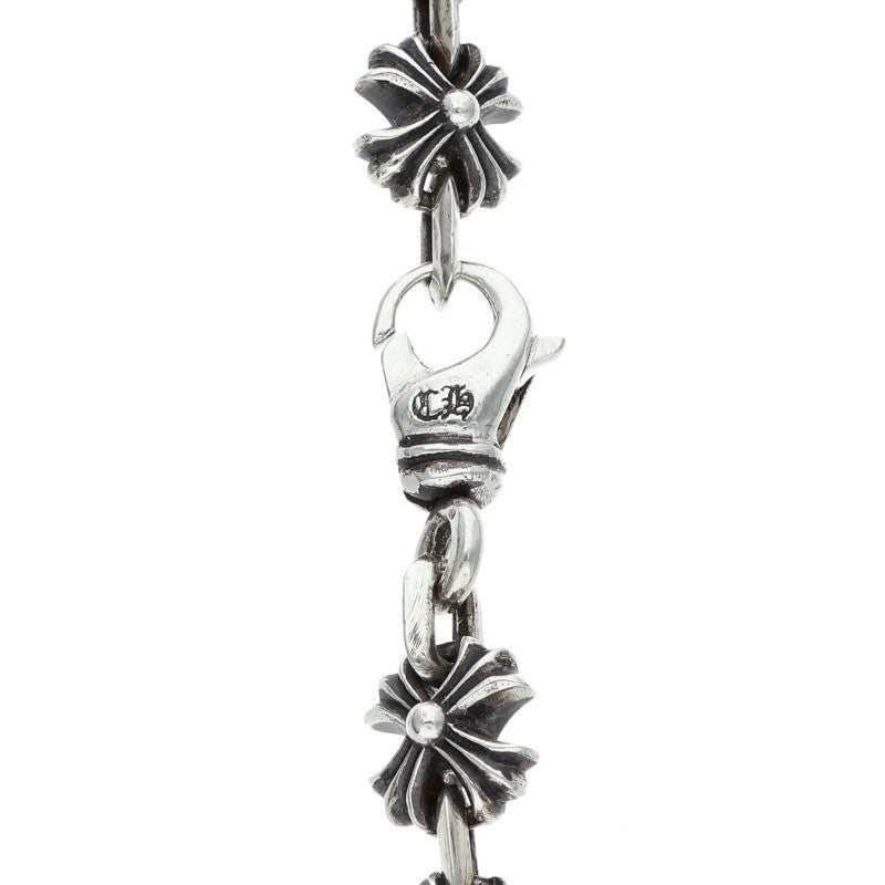Chrome Hearts CH X LINK 925 Silver Necklace Size 24