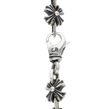 Chrome Hearts CH X LINK 925 Silver Necklace Size 24