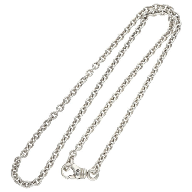 Chrome Hearts Sterling Silver NE Chain Necklace Size 20 Inch