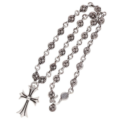 Chrome Hearts #1 Cross Ball Cross Necklace Size 20 Inch