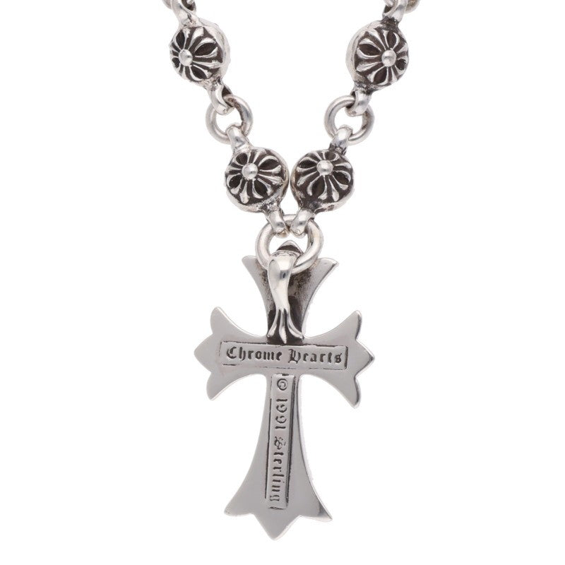 Chrome Hearts #1 Cross Ball Cross Necklace Size 20 Inch