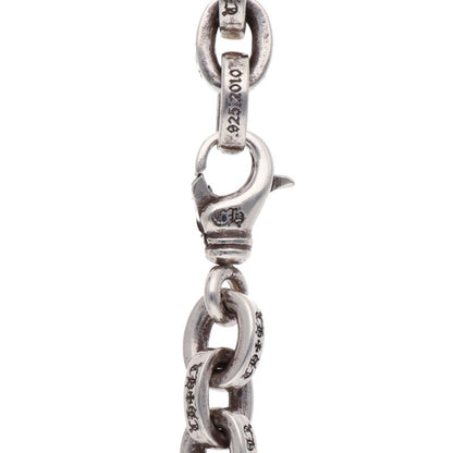 Chrome Hearts Large Paper Chain Silver Necklace Size 18 Inch