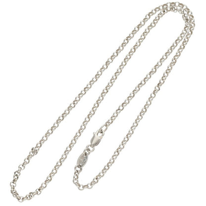 Chrome Hearts Roll Chain 16 Silver Necklace Size 16 Inch