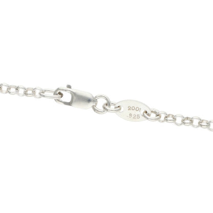 Chrome Hearts Roll Chain Silver Necklace Size 24 Inch
