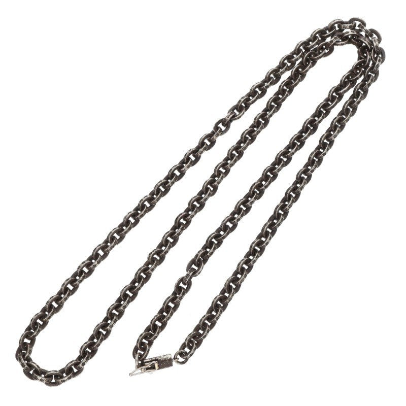 Chrome Hearts PAPER CHAIN Silver Necklace Size 24 Inch
