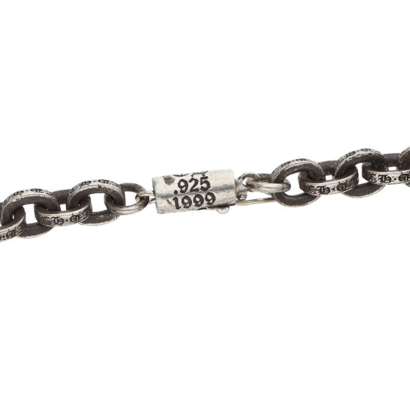 Chrome Hearts PAPER CHAIN Silver Necklace Size 24 Inch