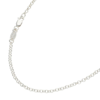 Chrome Hearts Roll Chain Silver Necklace Size 24 Inch